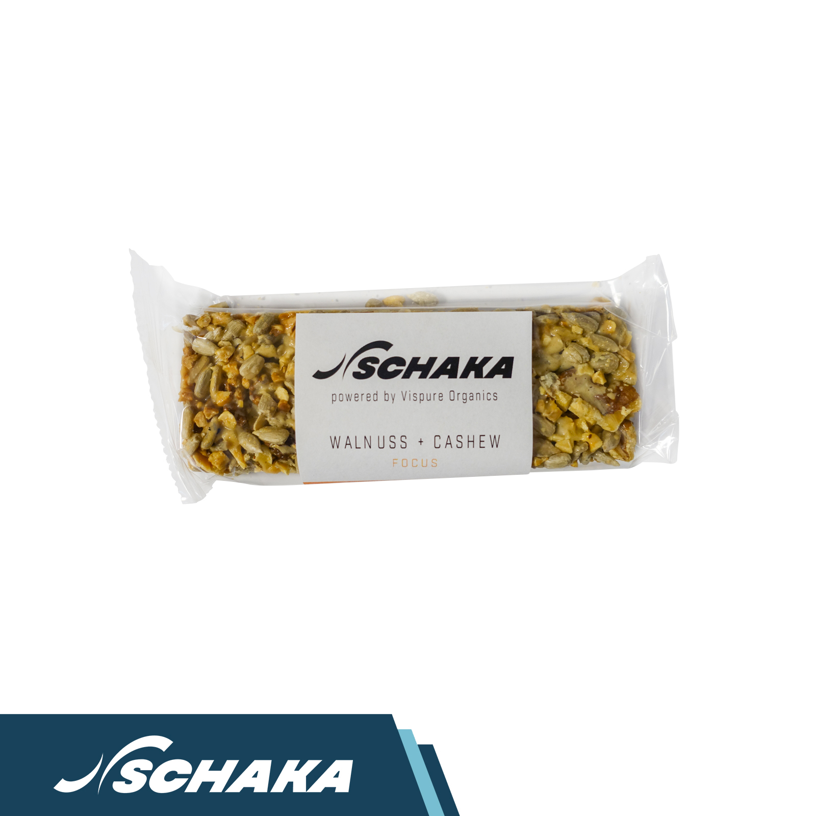 Schaka Sportpower-Riegel Walnuss + Cashew